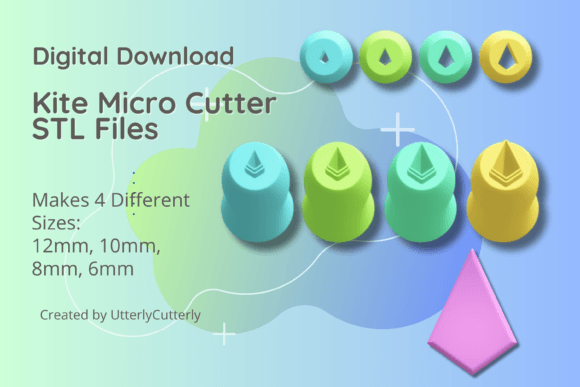 Discover the Versatility of the Clay Cutter STL File Kite Diamond Micro Cutter