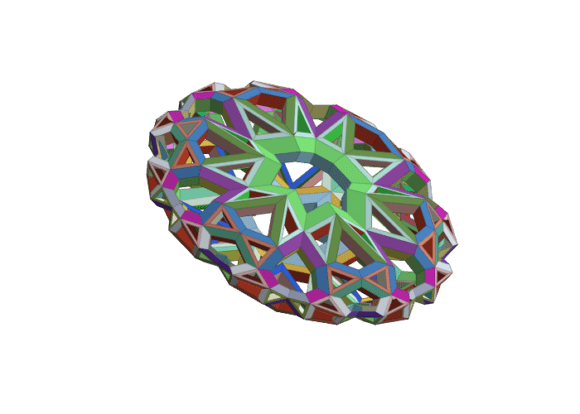 Exploring the AmBeveled 6S Antiprism: A Versatile Geometric Marvel by -GEOMETRO-