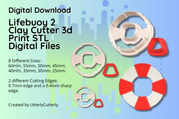 Lifebuoy 2- Lifeguard: Versatile Clay Cutter STL File