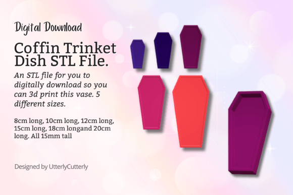 Strategic Use of the Coffin Trinket Dish 3D Print STL File- D for Enhanced Branding and Productivity