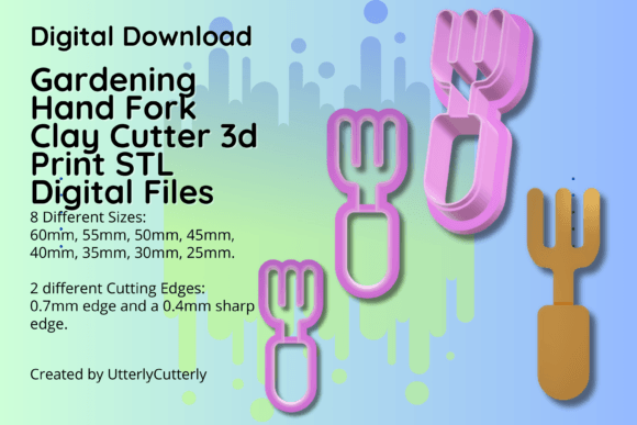 Unlock Creativity with Gardening Hand Fork STL Files