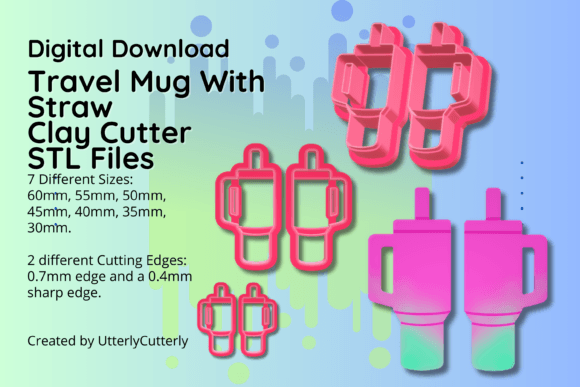 Unlock Your Creativity with the Versatile Clay Cutter STL File Travel Mug