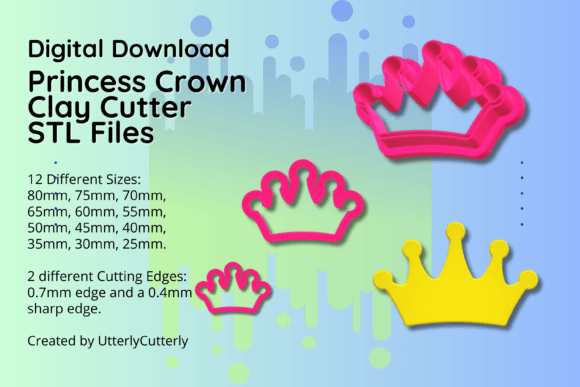 Unlocking Creativity with the Princess Crown Clay Cutter STL File: A Versatile Tool for Modern Makers