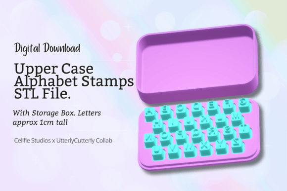 Upper Case Alphabet Stamps: Your Creative Tool